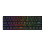 Savio BLACKOUT X2 PEACH keyboard Gaming USB QWERTY US International Black