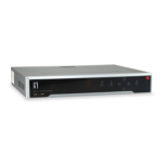 LevelOne NVR-1332 4-Bay Network Video recoder, H265