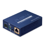 PLANET 1-Port 100/1000X SFP to network media converter Blue