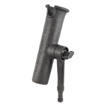 RAM Mounts Tube Fishing Rod Holder with 6" Spline Post