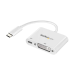 StarTech.com CDP2DVIUCPW USB graphics adapter 1920 x 1200 pixels White