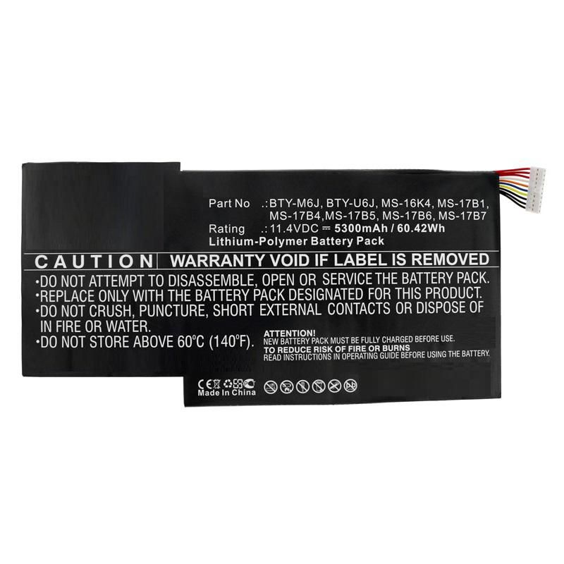Image of CoreParts MBXMSI-BA0006 notebook spare part Battery