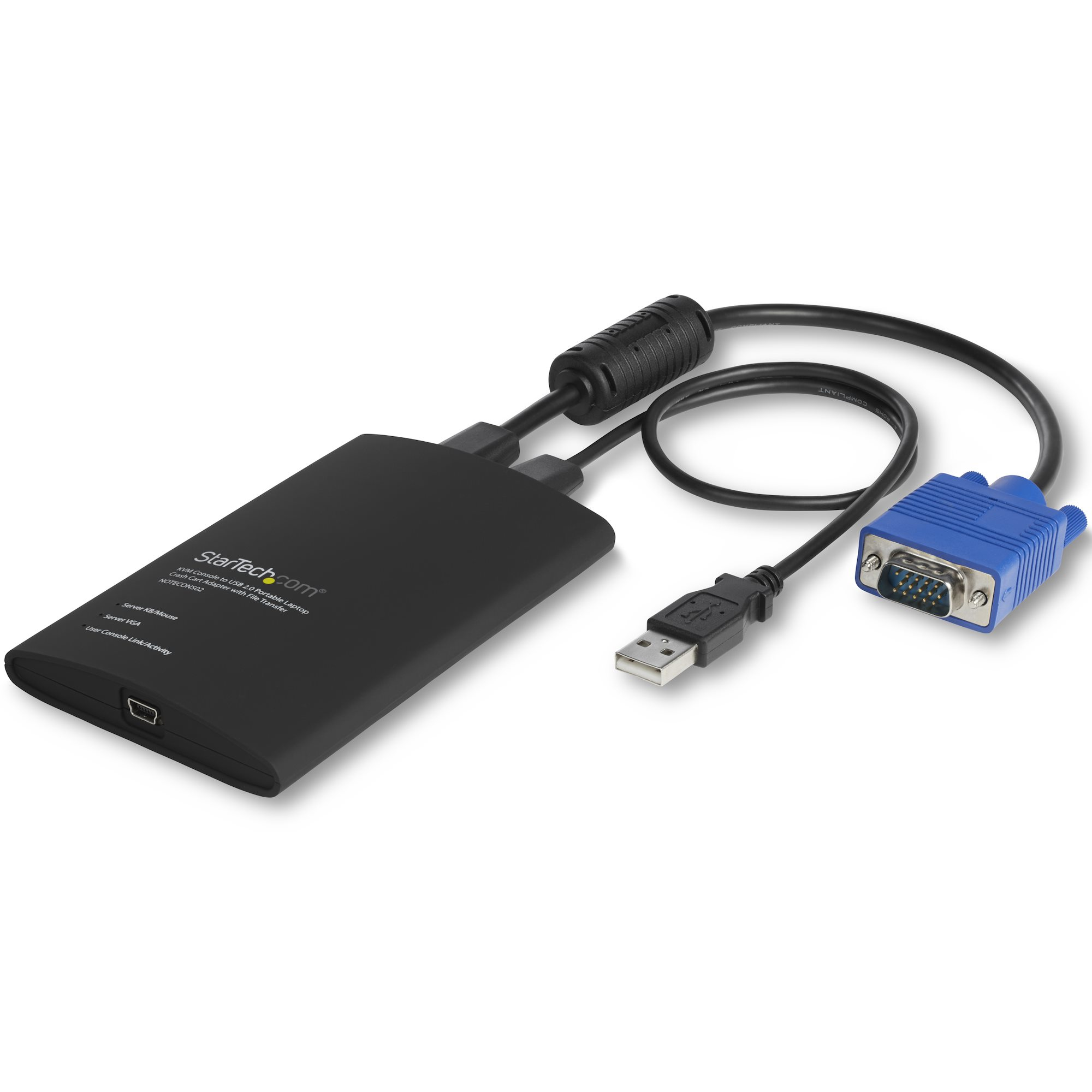 Image of StarTech.com USB Crash Cart Adapter with File Transfer & Video Capture