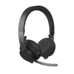 Logitech 981-000853 headphones/headset Wireless Head-band Office/Call center Bluetooth Graphite