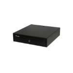 LevelOne Equip 351010 Cash Register Drawer for Point of Sale (POS) System; 4 Bill/8 Coin Compartments; Removable Coin Slots; RJ11