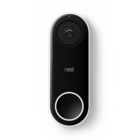 Nest Hello video intercom system 3 MP Black