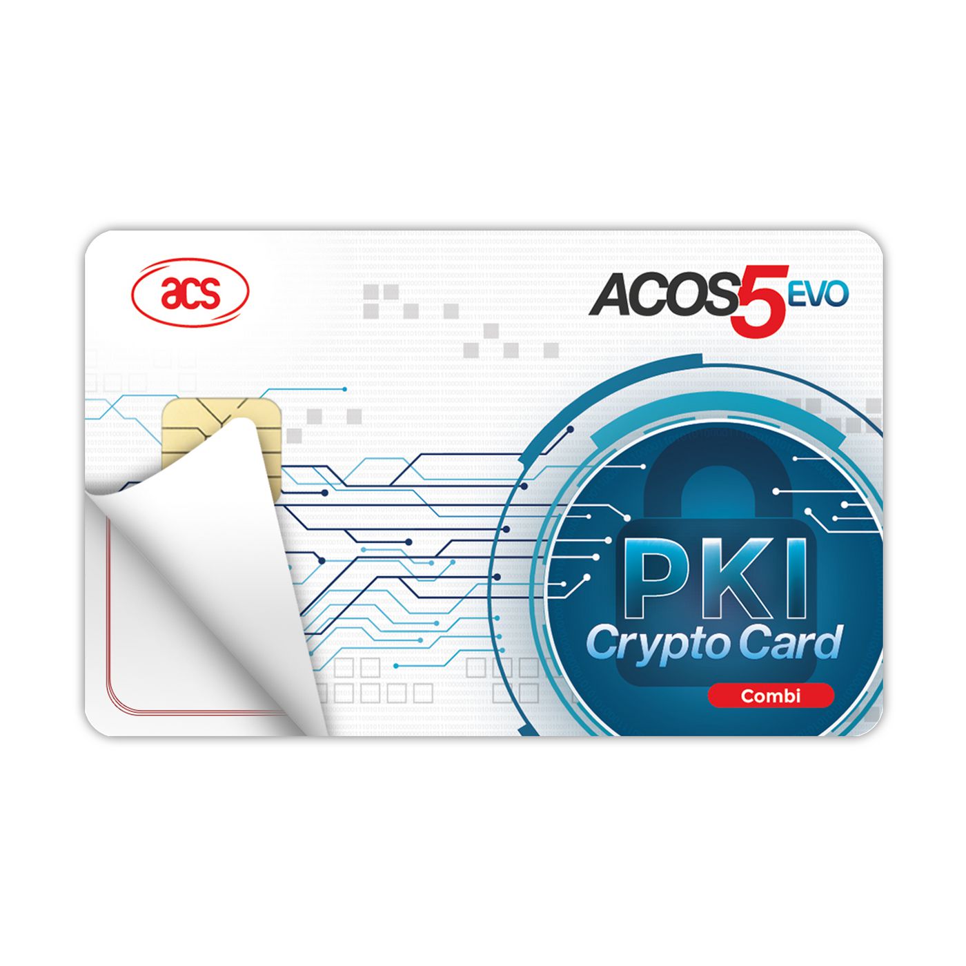 ACOS5-K1K ACS PKI Smart Card (Combi)