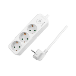 LogiLink LPS244 power extension 1.5 m 3 AC outlet(s) Indoor White