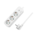 LogiLink LPS244 power extension 1.5 m 3 AC outlet(s) Indoor White