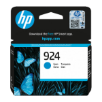 HP 924 CYAN ORIGINAL INK CART 400 PAGE YIELD FOR OJPRO 8139E 8138E 8120E 8120