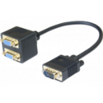 Hypertec 137036-HY VGA cable 0.3 m VGA (D-Sub) 2 x VGA (D-Sub) Black