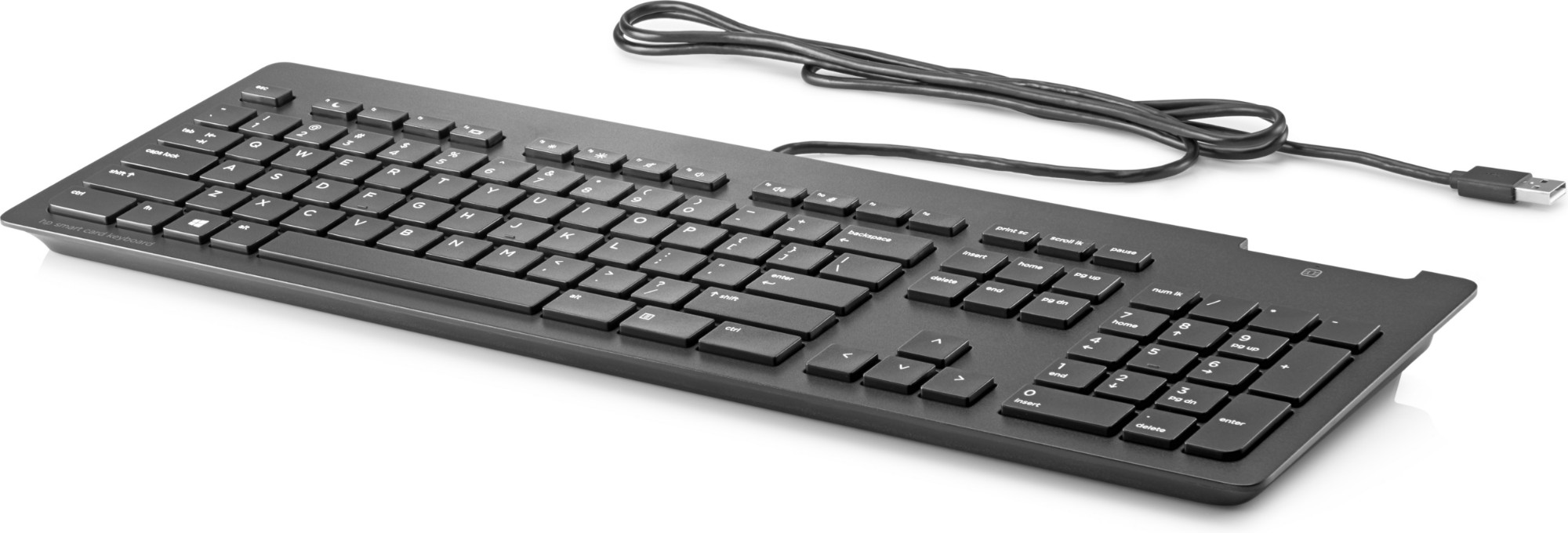 HP Business Slim Smartcard Keyboard USB Black 435 In Distributor 