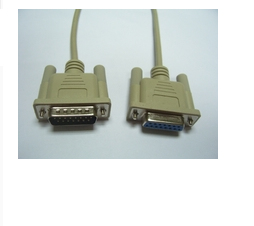 Microconnect DSUB15 - DSUB15, 2m, M-F VGA cable VGA (D-Sub) Beige