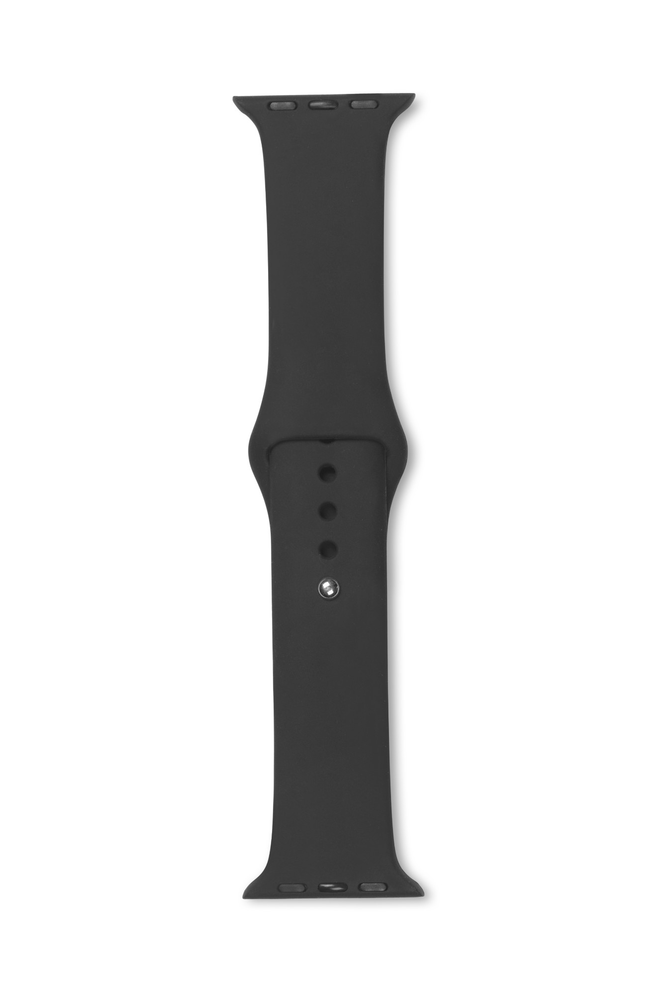 eSTUFF Apple Silicone Watch Band Black