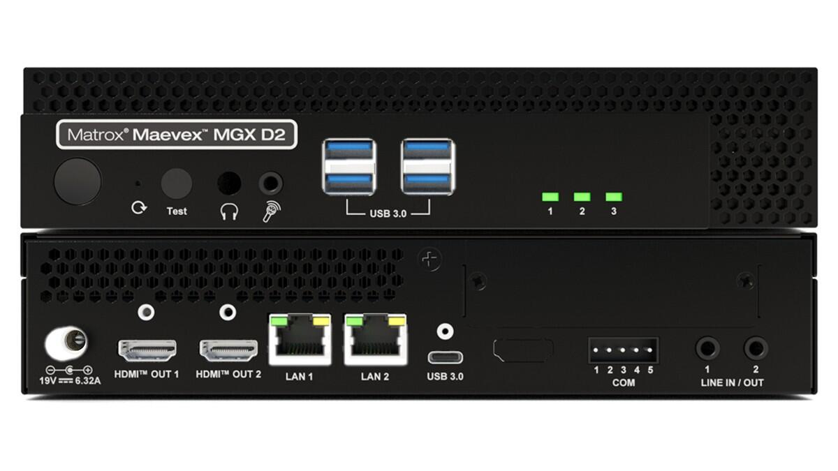 Matrox MVX-MGXD2Y-UA decoder Black
