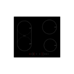 electriQ 60cm 4 Zone Induction Hob with Bridge Zone