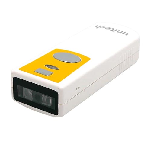 Image of Unitech MS925 pocket 2D reader, including USB-cable and neck...