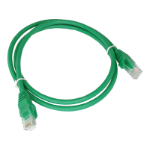 Alantec KKU5ZIE0.25 networking cable Green 0.25 m Cat5e U/UTP (UTP)