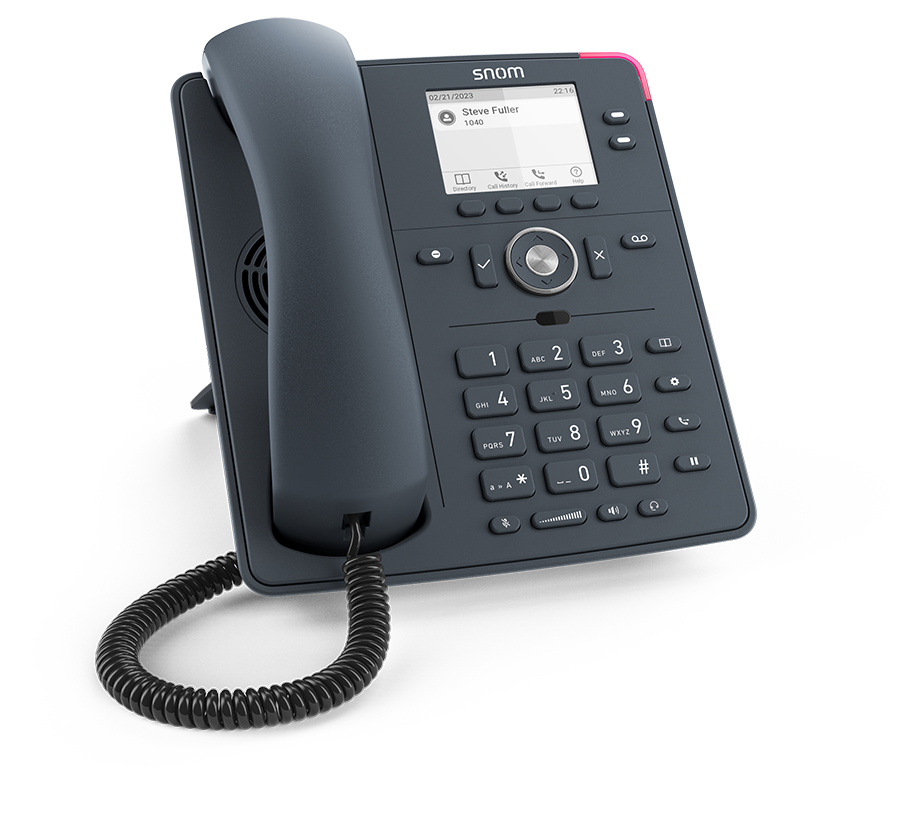 00004651 SNOM D140 - VoIP-Telefon - dreiweg Anruffunktion