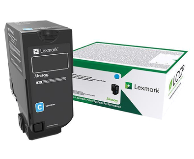 Image of Lexmark 73B20C0 Toner-kit cyan return program, 15K pages ISO/IEC...