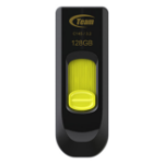 Team Group C145 USB flash drive 128 GB USB Type-A 3.2 Gen 1 (3.1 Gen 1) Black, Yellow