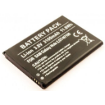 CoreParts MSPP4112 mobiele telefoon onderdeel Batterij/Accu Zwart