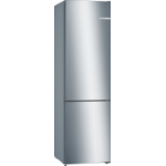 Bosch Serie 4 KGN392LEBG fridge-freezer Freestanding 368 L E Stainless steel