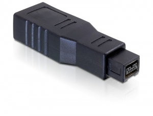 Image of DeLOCK 65154 cable gender changer Black