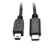 Tripp Lite U040-006-MINI USB cable USB 2.0 72" (1.83 m) Mini-USB B USB C Black