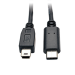 Tripp Lite U040-006-MINI USB cable 72" (1.83 m) USB 2.0 Mini-USB B USB C Black
