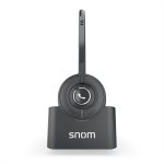 Snom A190 headphones/headset Wireless Head-band Office/Call center Black