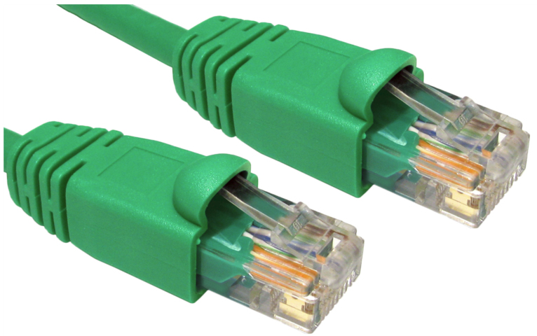 Cables Direct B5-105G networking cable Green 5 m Cat5e U/UTP (UTP)