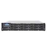 Infortrend EonStor DS 3012 SAN Rack (2U) Ethernet LAN Black, Silver