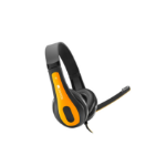 Canyon CNS-CHSC1BY headphones/headset Wired Head-band Gaming Black, Yellow