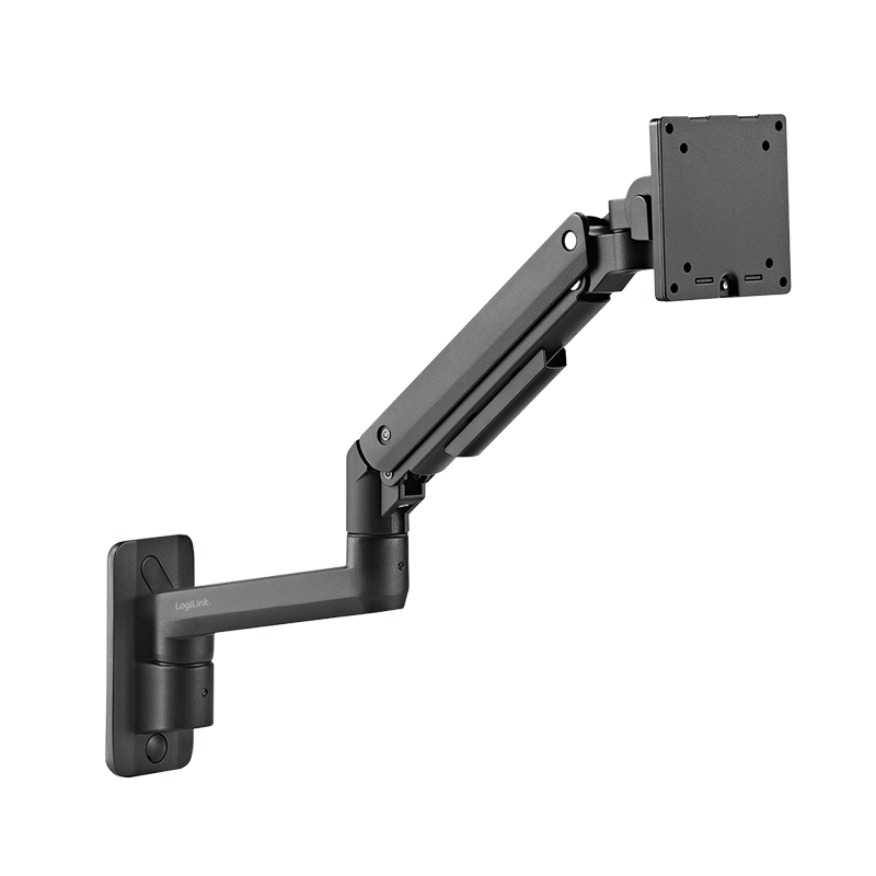 Image of LogiLink Monitor Wall mount, 17"-49", heavy-duty, gas spring, black
