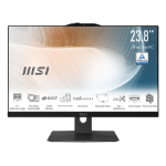 MSI Modern 1M-1096US Intel® Core™ i5 120U 23.8" 1920 x 1080 pixels Touchscreen All-in-One PC 16 GB DDR5-SDRAM 1 TB SSD Windows 11 Home Wi-Fi 6E (802.11ax) Black