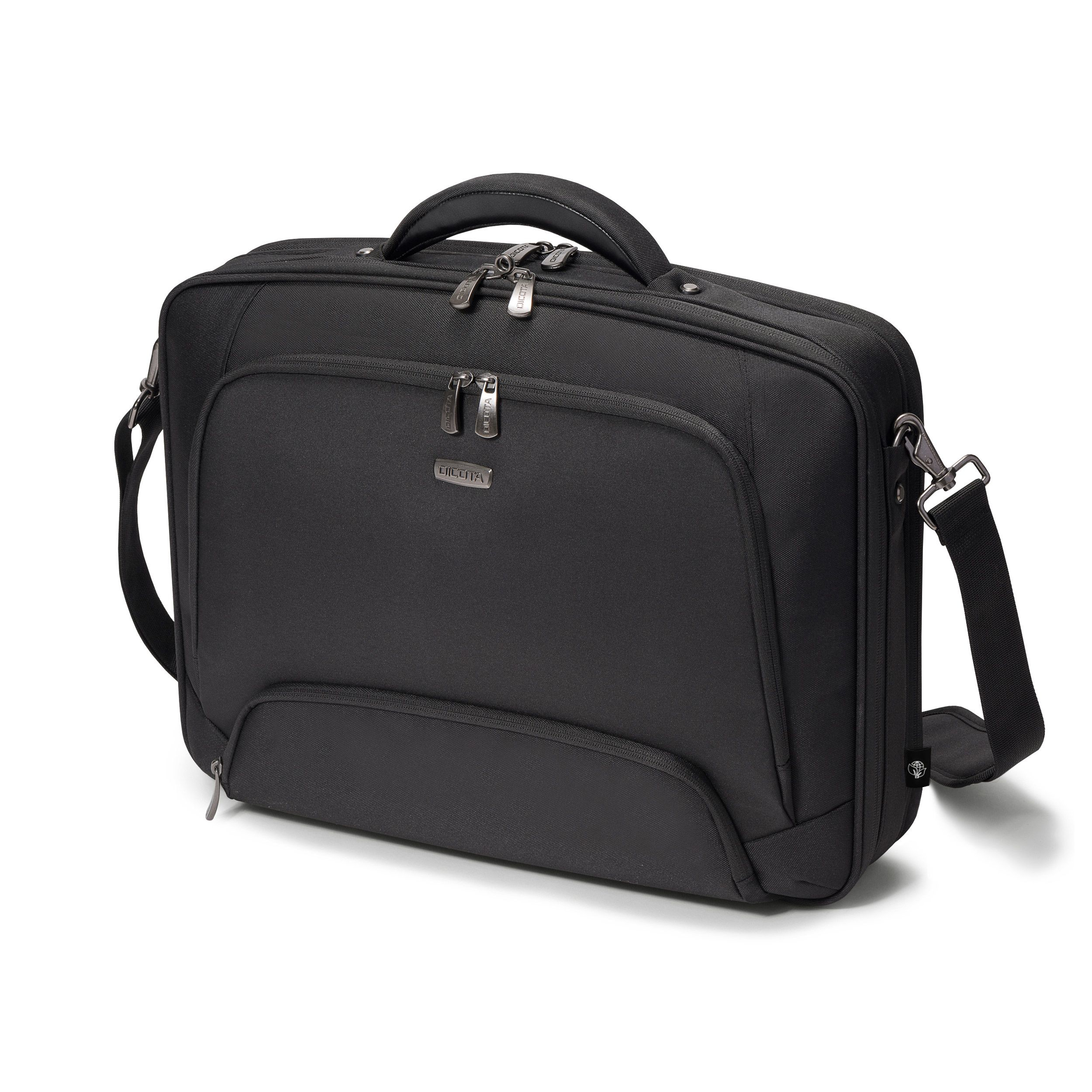 Image of DICOTA Eco Multi PRO notebook case 39.6 cm (15.6") Briefcase Black