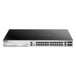 D-Link DGS-3130-30TS/E network switch Managed L3 Gigabit Ethernet (10/100/1000) Grey