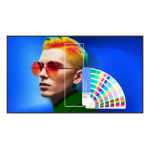 BenQ SL7504 Digital signage flat panel 190.5 cm (75") 500 cd/mÂ² 4K Ultra HD Black Built-in processor Android 24/7