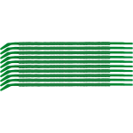 Brady SCN-09-GREEN cable marker Nylon 300 pc(s)