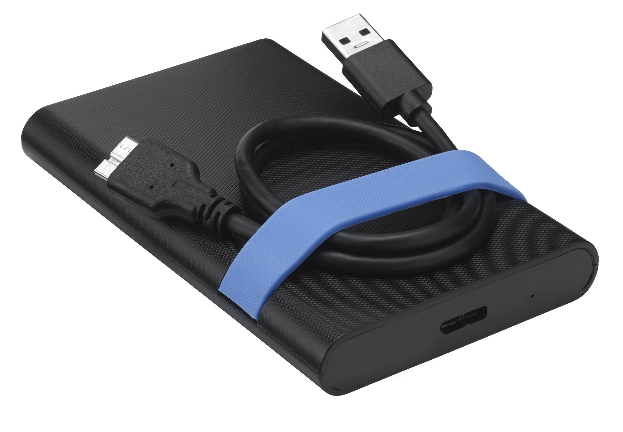 Verbatim Store'N'Go Enclosure Kit HDD- / SSD kabinett Svart, Blå 2.5"