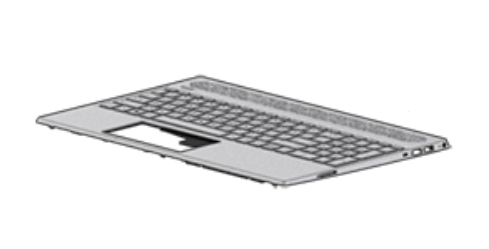 HP L24752-061 notebook spare part Housing base + keyboard