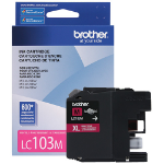 Brother LC103M ink cartridge 1 pc(s) Original High (XL) Yield Magenta