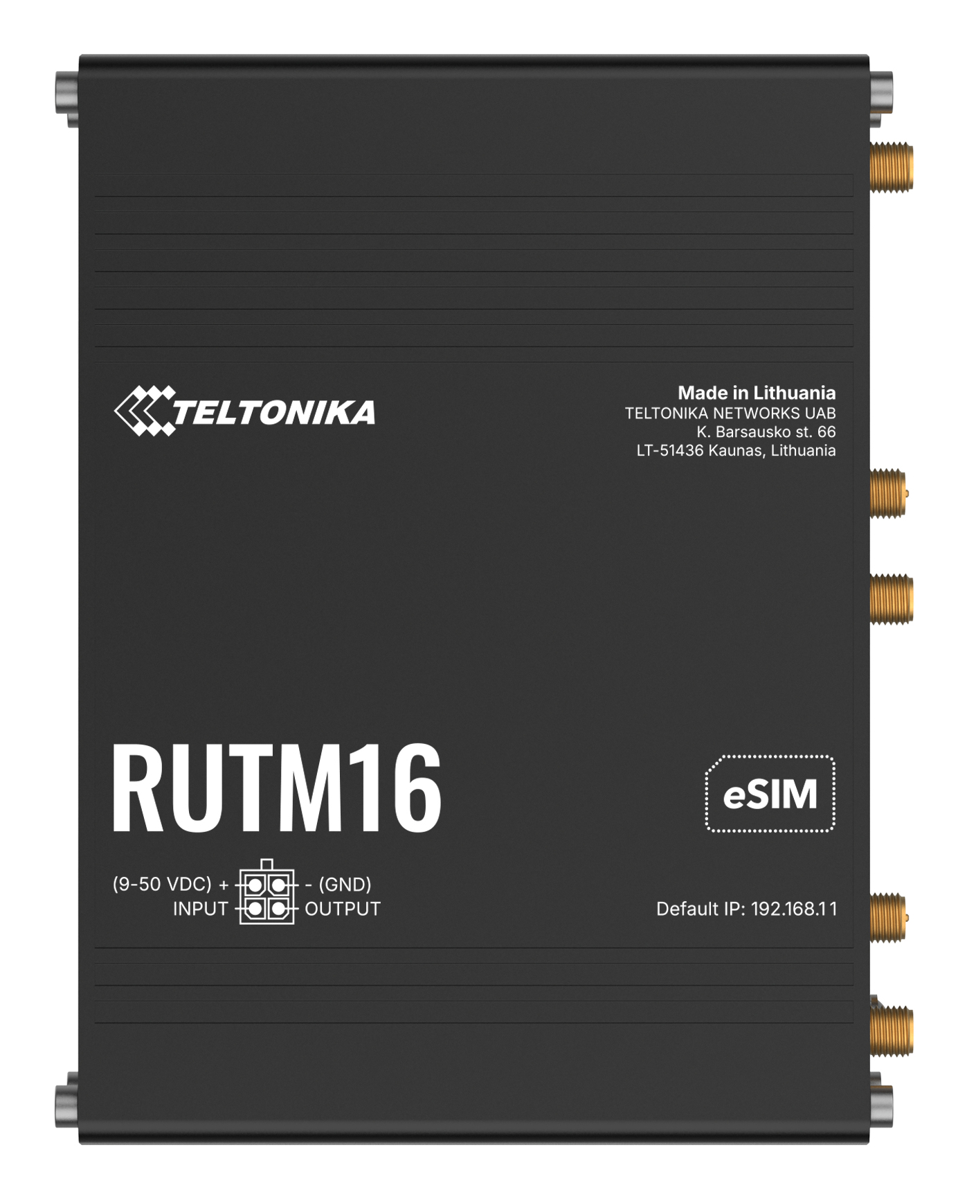 EU Product - RUTM16 Cat 6 LTE Router - Router - WLAN thumbnail