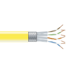 Black Box Cat6 S/FTP networking cable Yellow 12000" (304.8 m) S/FTP (S-STP)