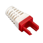 Black Box C6EZ-BOOT-RD cable boot Red, White 25 pc(s)
