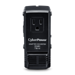CyberPower TRB1A2 power plug adapter Black