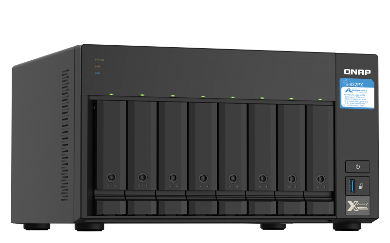 QNAP 8-Bay NAS, AL324 64-bit