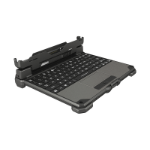 Getac GDKBUG mobile device keyboard Black, Silver US English