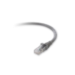 Belkin Cat. 6a Patch Cable, RJ-45 Male, RJ-45 Male, 3ft, Gray networking cable 35.4" (0.9 m)